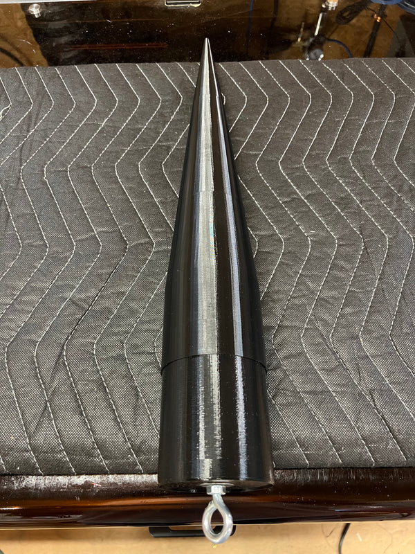 3" dia Sapphire style nose cone