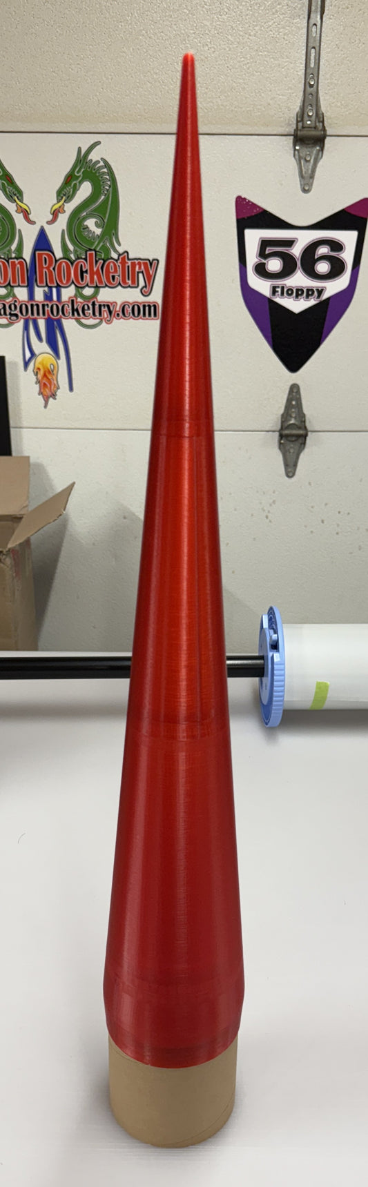 4" dia Nike Smoke nose cone