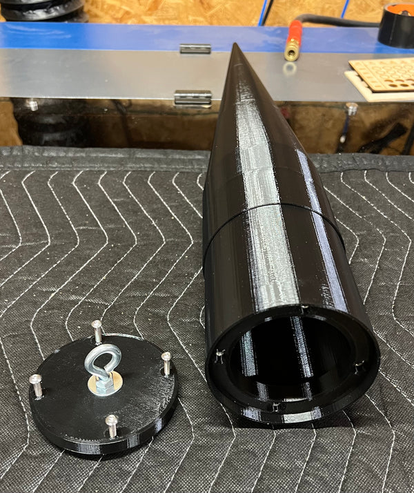 4" dia Sapphire style nose cone