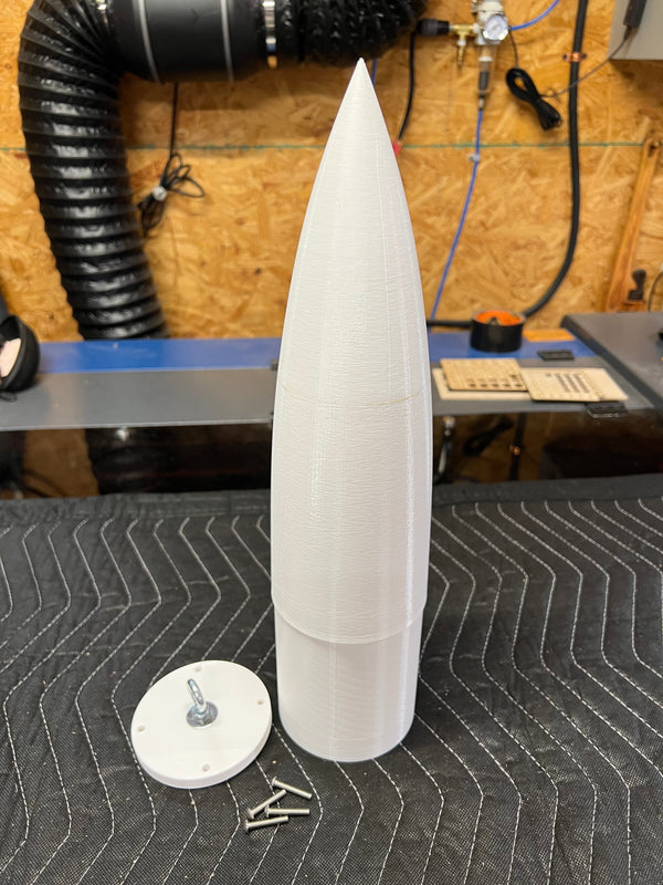 4" dia Big Daddy style nose cone