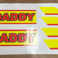 4" Big Daddy Decal