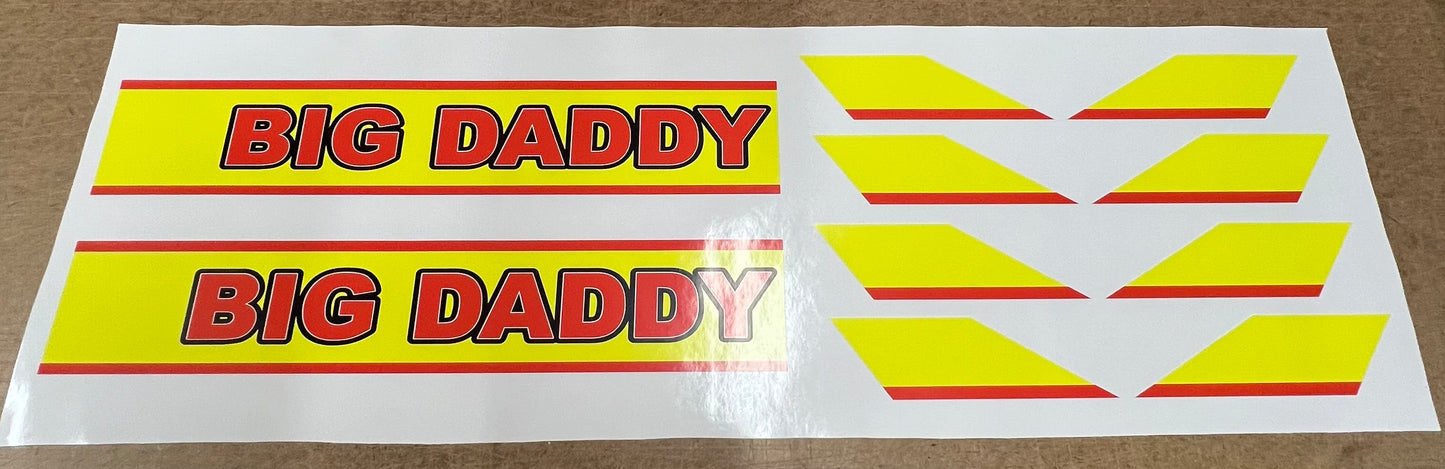 4" Big Daddy Decal