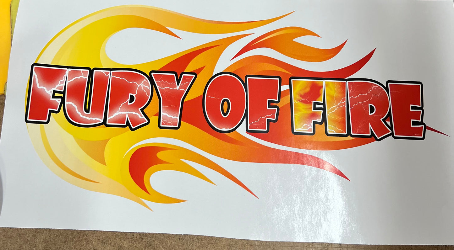 4" Fury of Fire