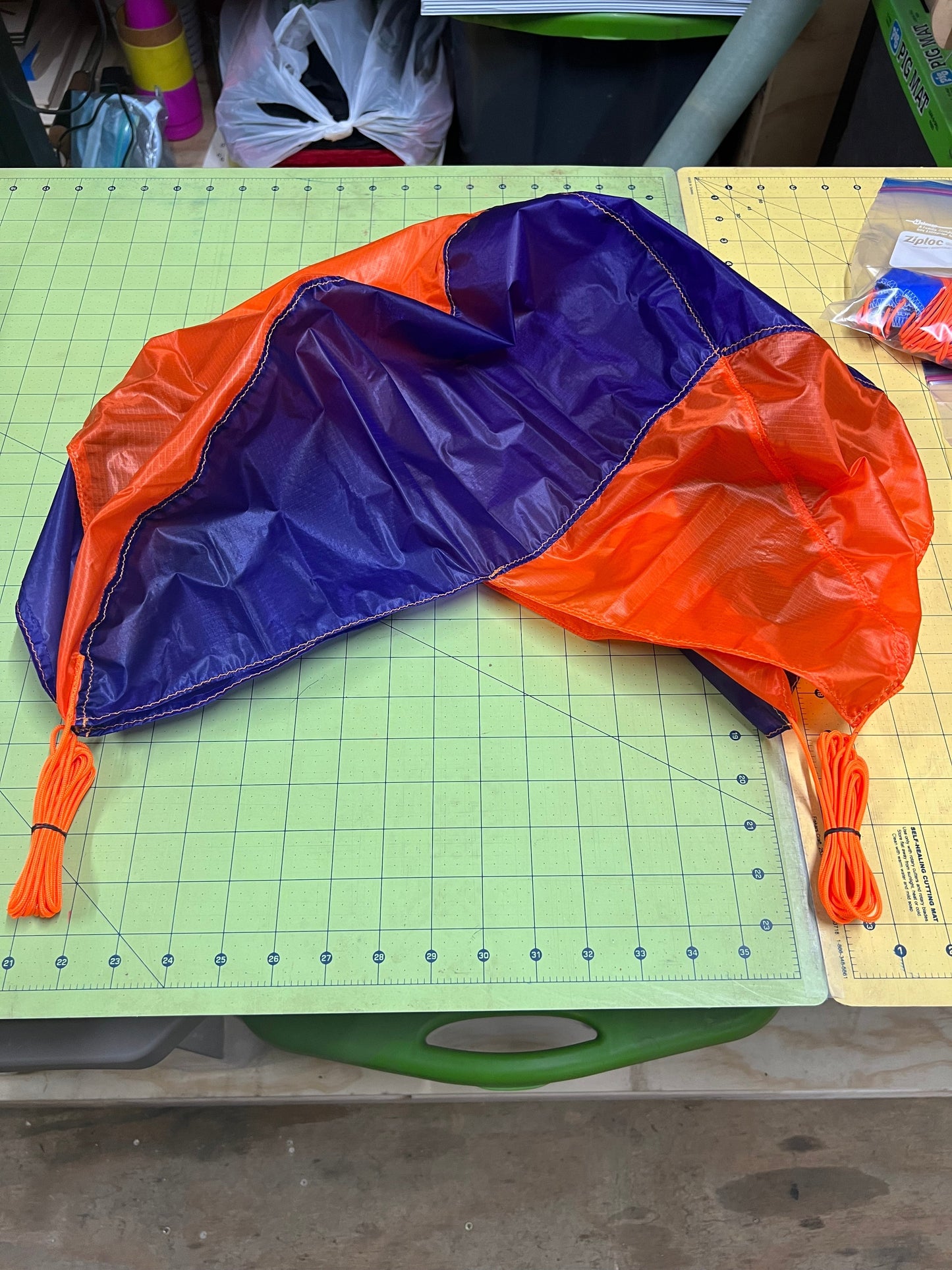 DR-D5 Parabolic Cupped Drogue Parachute
