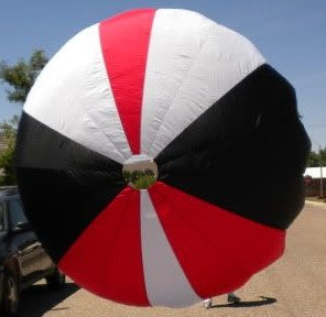 DR-H168 Semi-Hemispherical Parachute